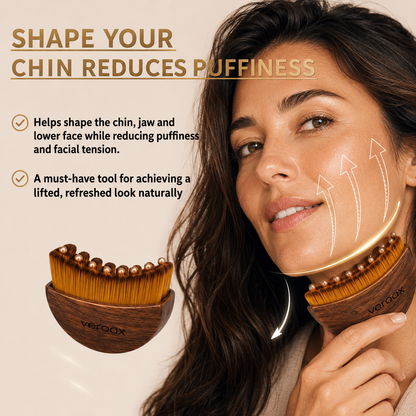 VEROAX Lymphatic Contour Facial Brush